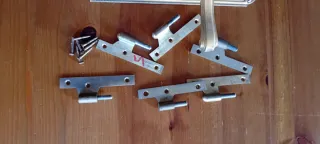 Puerta de madera maciza