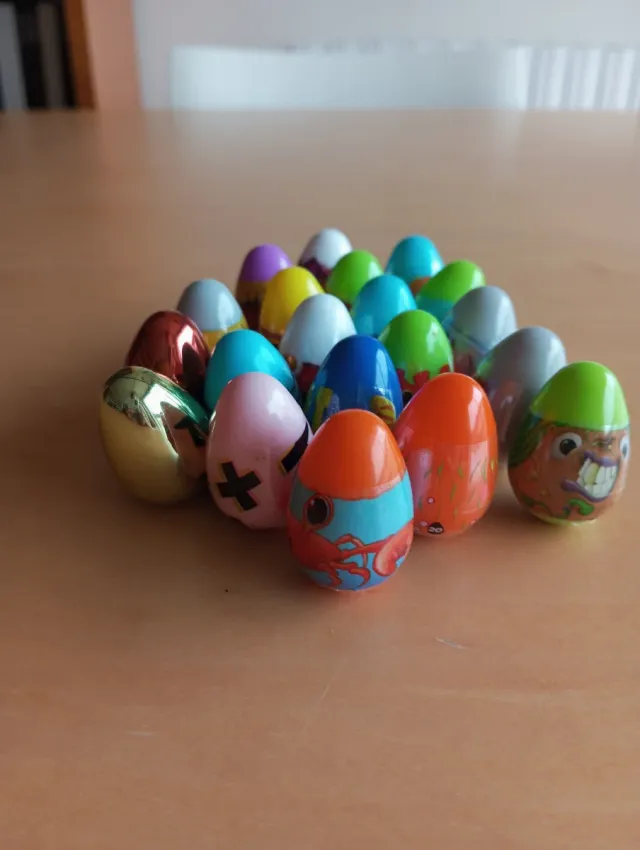 Huevos de juguete para petanca