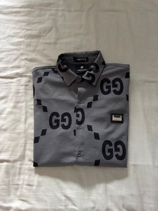 Camisa Gucci Gris Talla M