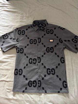 Camisa Gucci Gris Talla M