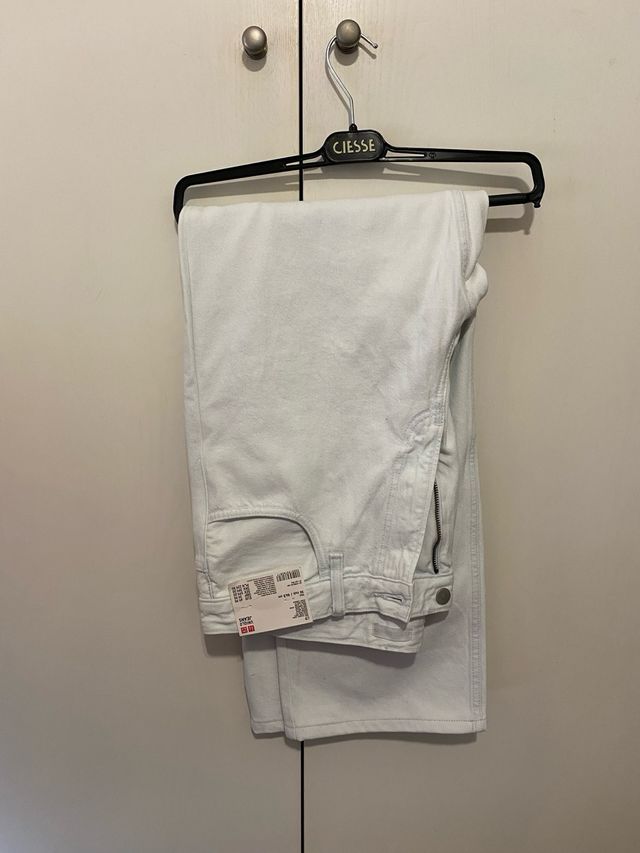 Uniqlo Jeans Ampi Azzurri