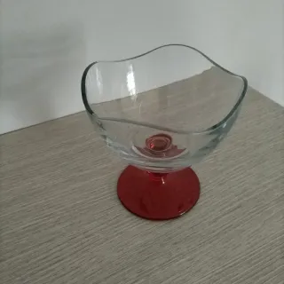 Bicchiere Ambrofoli Rosso Trasparente