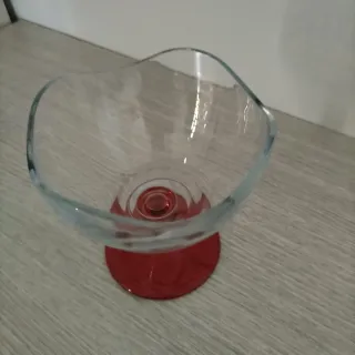 Bicchiere Ambrofoli Rosso Trasparente