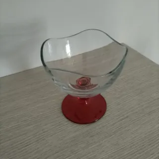 Bicchiere Ambrofoli Rosso Trasparente