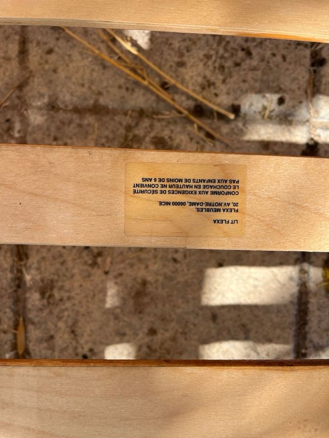 Litera madera FLEXA maciza