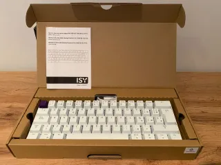 Teclado Gaming ISY IGK 5000-WT-ES Mini RGB