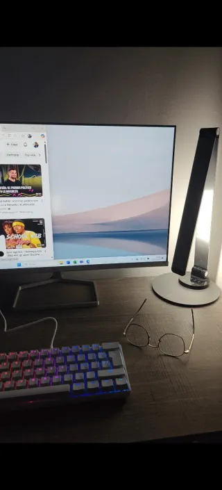 Teclado Gaming ISY IGK 5000-WT-ES Mini RGB