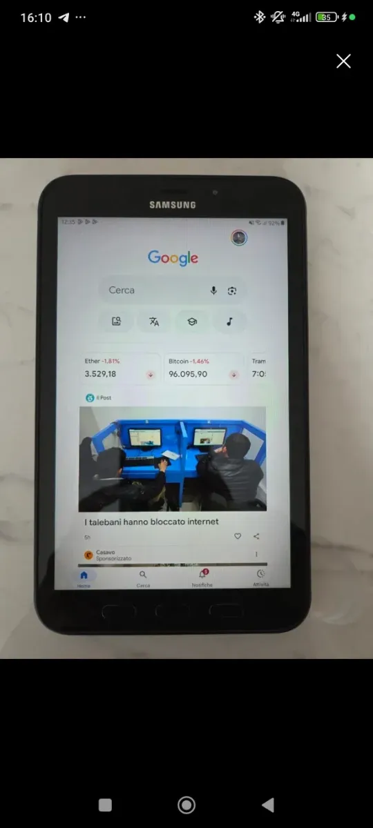 Samsung Galaxy Tab Active 2 Negro