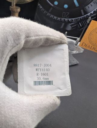 Vidrio Rolex Datejust 1601 - 30,6 mm