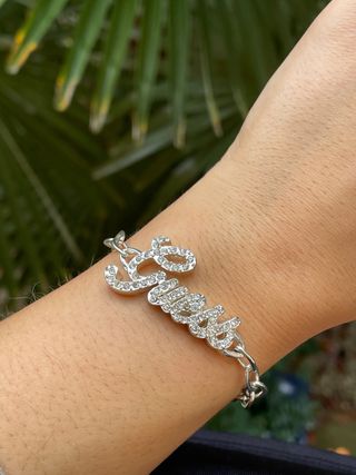 Bracciale simil Guess con brillantini