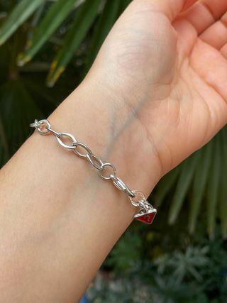 Bracciale simil Guess con brillantini