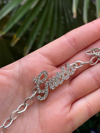 Bracciale simil Guess con brillantini