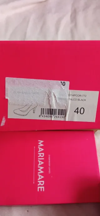 Zapatos de tacón negros MARIA MARE