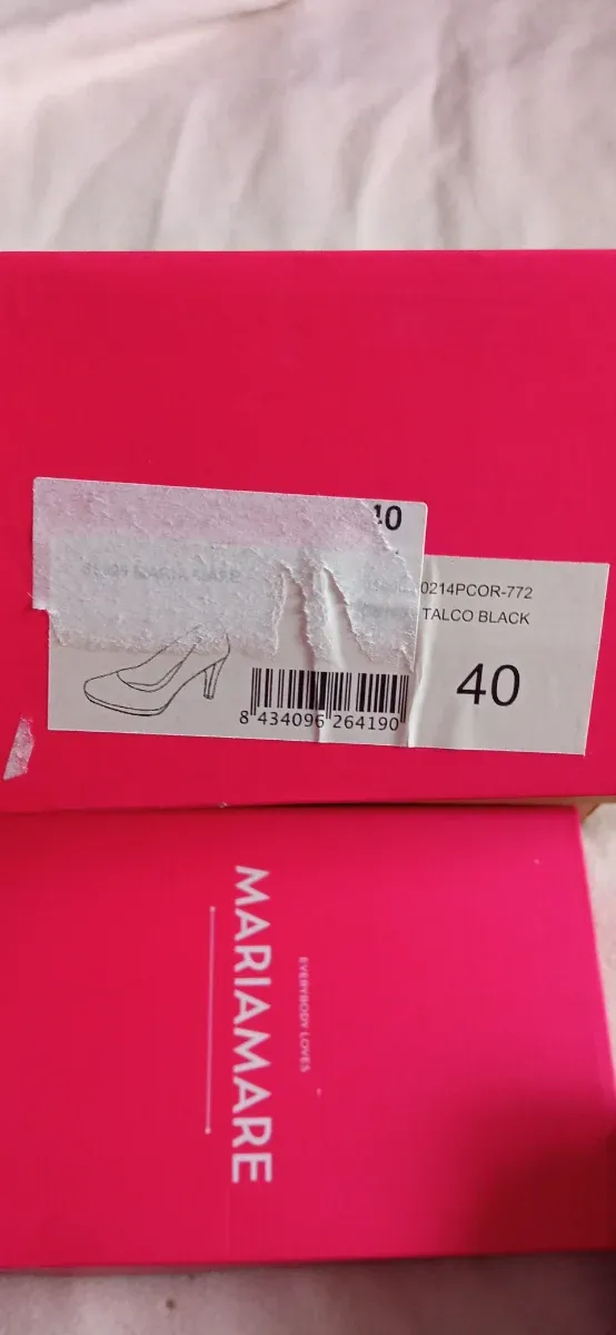 Zapatos de tacón negros MARIA MARE