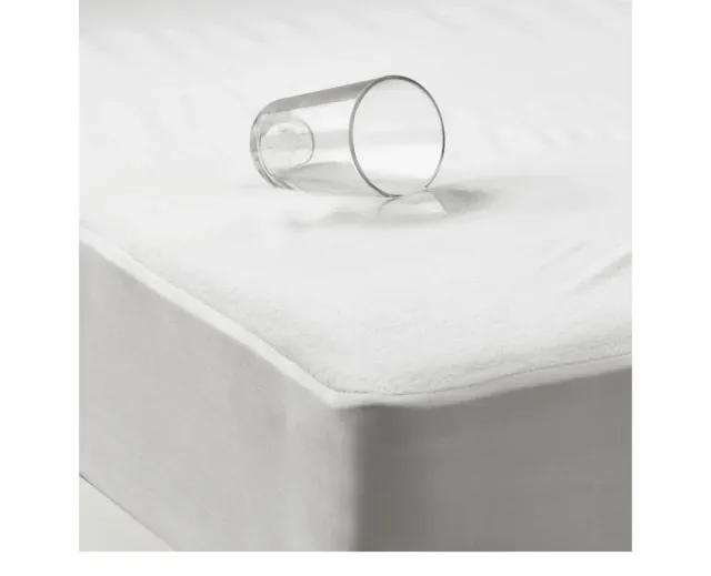 2 Protector Colchón Impermeable Blanco IKEA