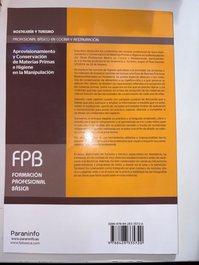 Libro Profesional Básico Cocina y Restauración