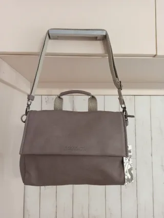 Bolso bandolera Slang color visón