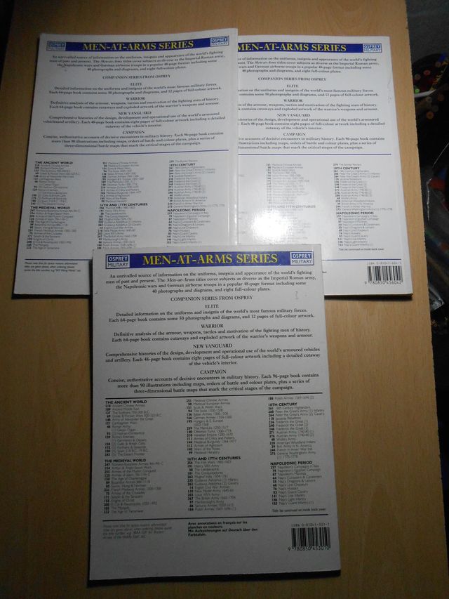 Collezione Osprey Men-at-Arms Series