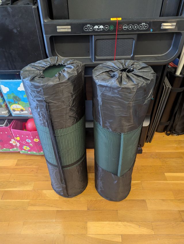 Esterilla Yoga/Fitness 200x90cm color verde