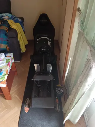 Simulador F1: Volante, Pedales y Base