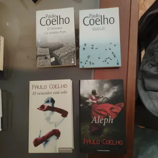 4 libros de Paulo Coelho