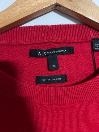 Jersey Armany Exchange XL Rojo