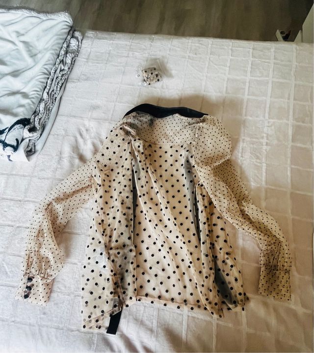 Camicetta Intimissimi Pois Trasparente Tg S