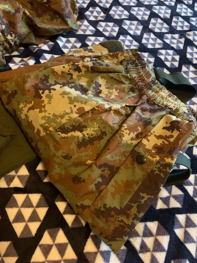 Completo Gore-Tex giaccone, maglia e pantaloni