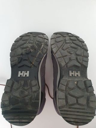 Botas de montaña/senderismo grises y naranjas