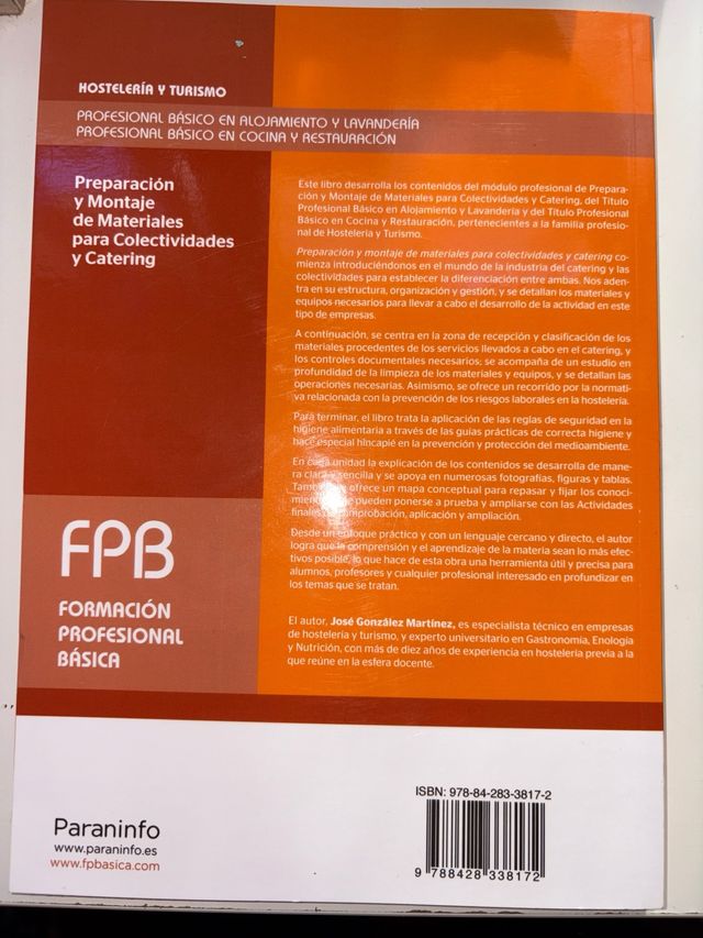 Libro Profesional Básico Alojamiento y Lavandería