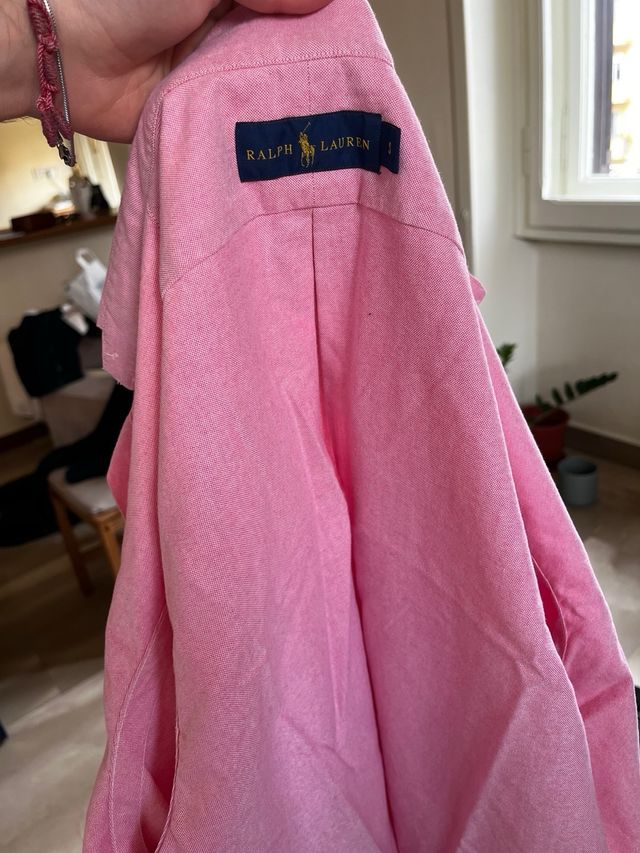 Camicia Ralph Lauren rosa uomo