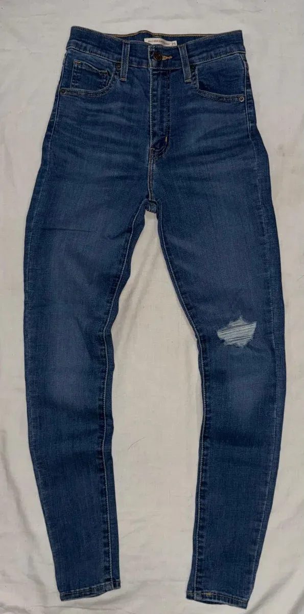 Pantalón Levis Azul Marino W25 niña