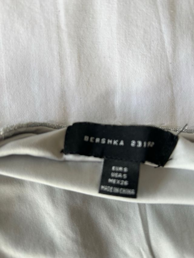 Vestido plateado lentejuelas fiesta 