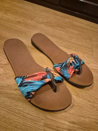 Sandalias Havaianas Tiras Estampadas