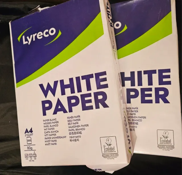 500 hojas A4 Lyreco 80g
