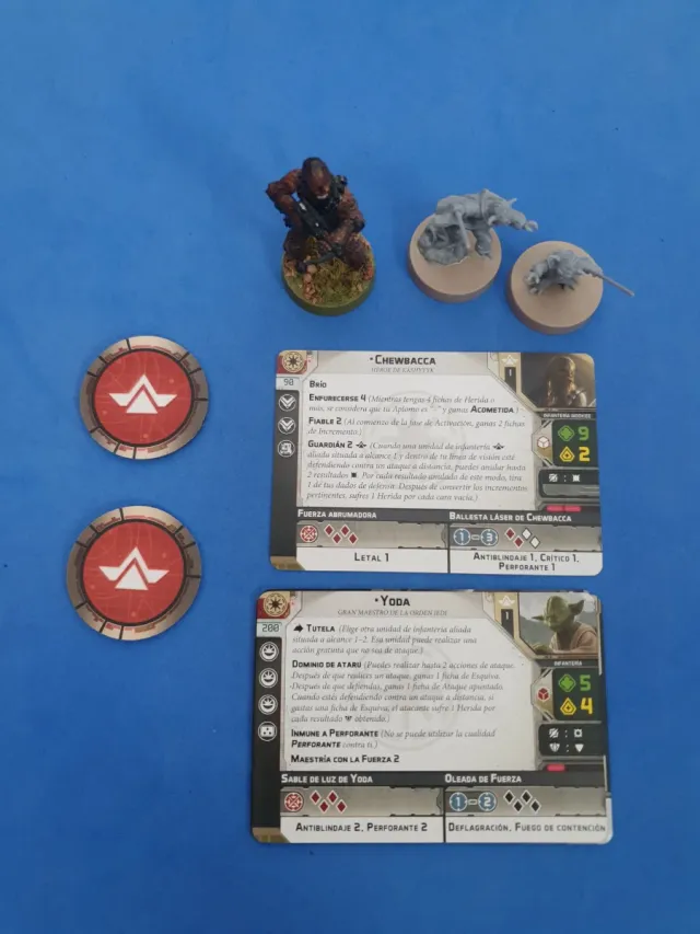 Yoda y Chewbacca Star Wars: Legion