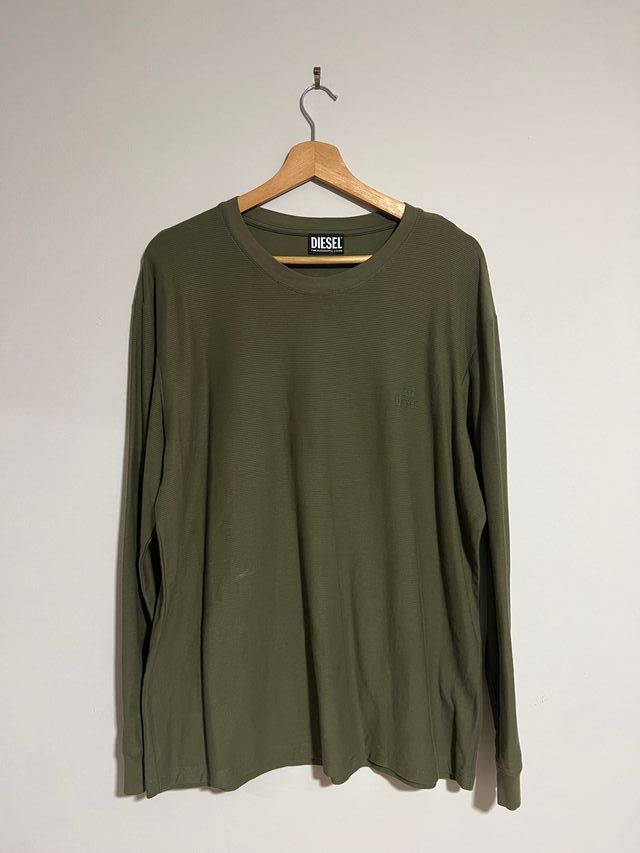 Camiseta Manga Larga Verde XXL Diesel