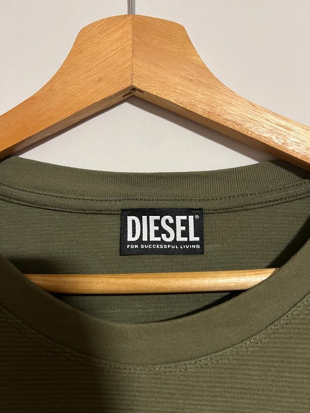 Camiseta Manga Larga Verde XXL Diesel