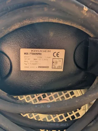 Hidrolimpiadora Kruguer 7,5 kW