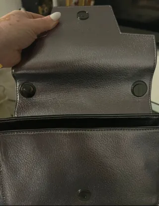 [REBAJADO] Bolso Richmond Negro/Plateado