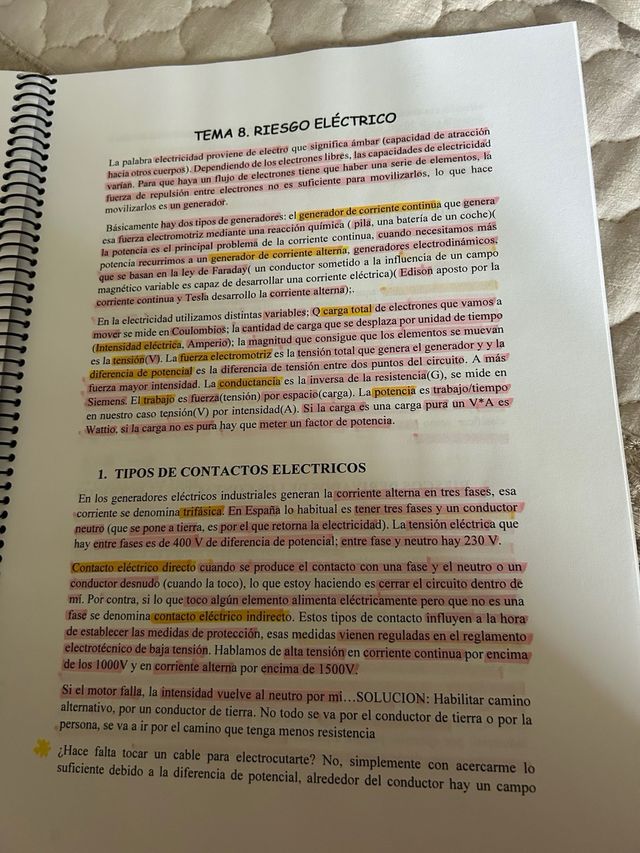 Libro apuntes Seguridad Laboral para Ingeniería