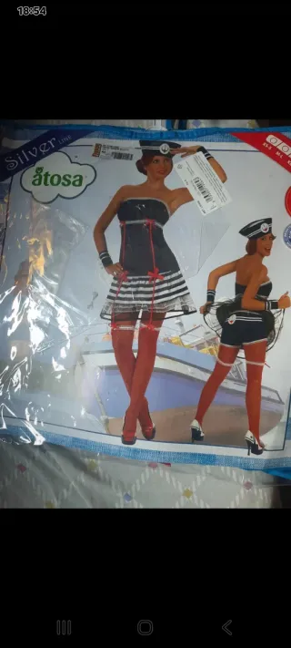 Disfraz Marinera Atosa Talla XL