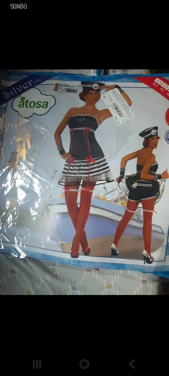 Disfraz Marinera Atosa Talla XL