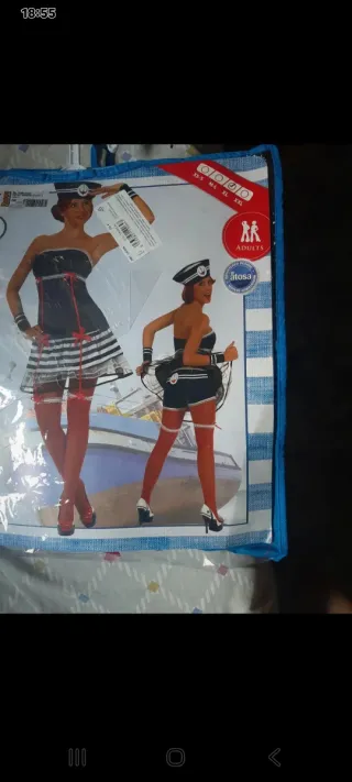 Disfraz Marinera Atosa Talla XL