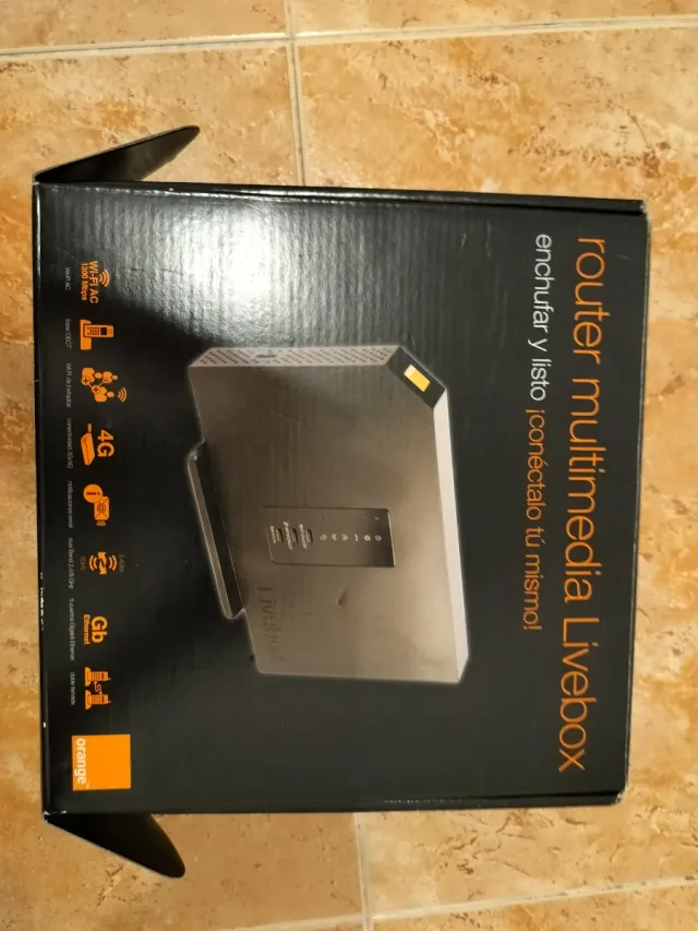 Router Multimedia Livebox Orange WiFi AC