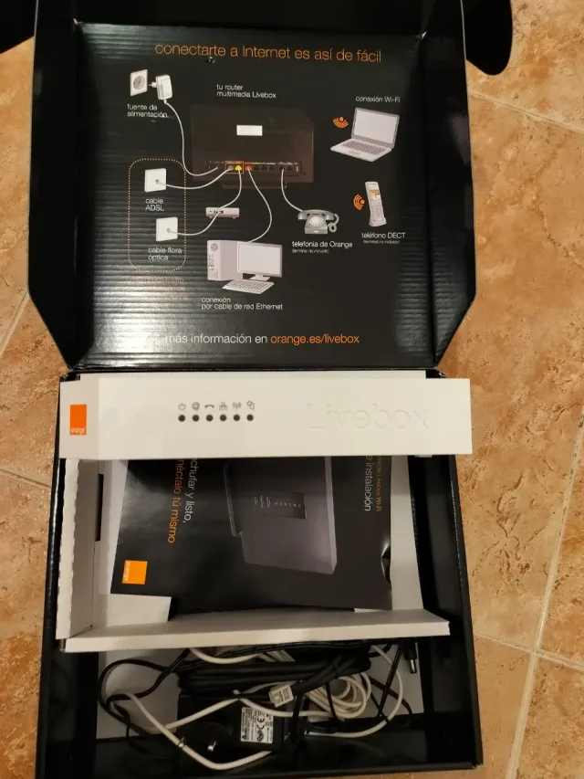 Router Multimedia Livebox Orange WiFi AC