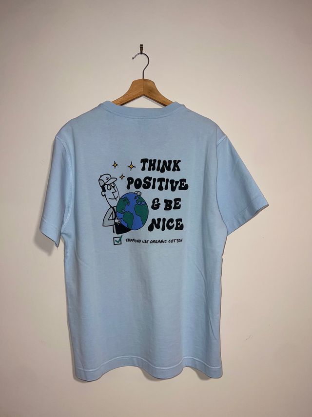 Camiseta Edmmond Azul Claro Talla L