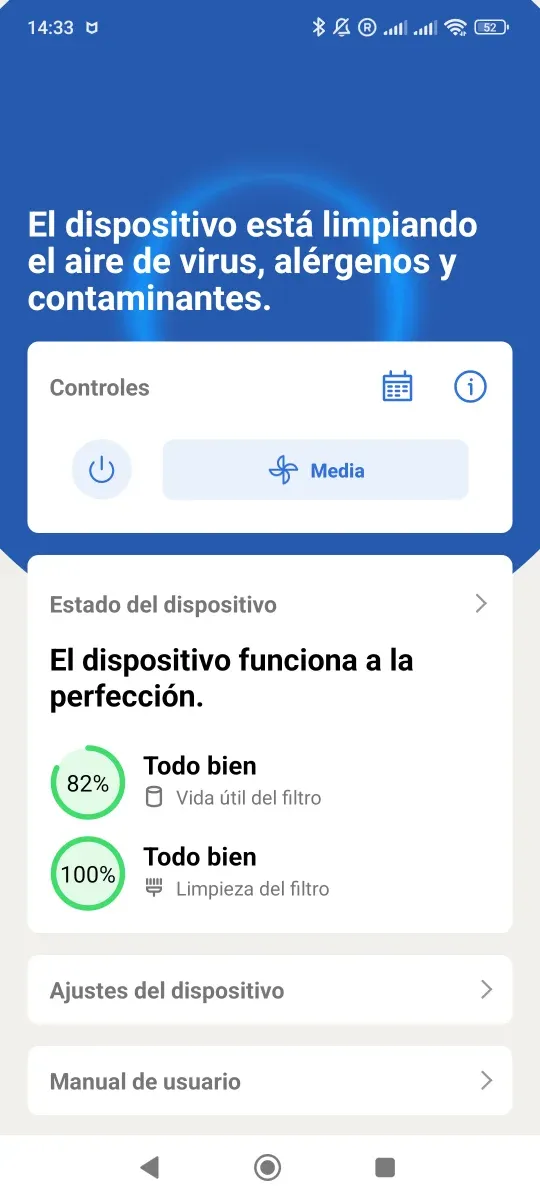 Purificador de aire Philips Serie 600