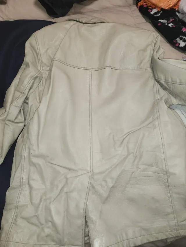 Chaqueta de cuero Redskins Talla L