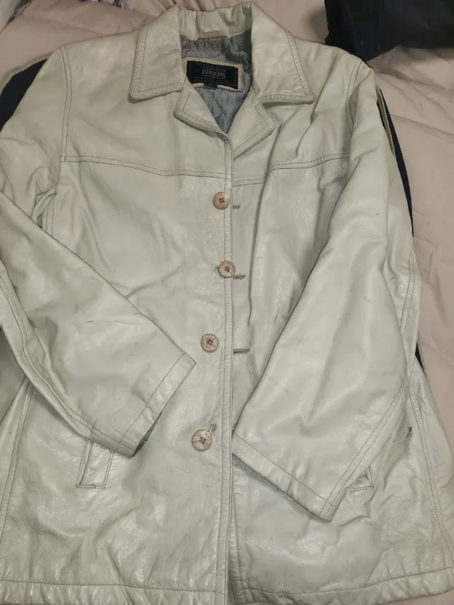 Chaqueta de cuero Redskins Talla L